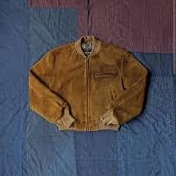 (구매) 버드노트 스웨이드 자켓