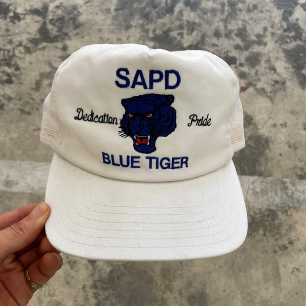 90s USA Made SAPD Mesh cap