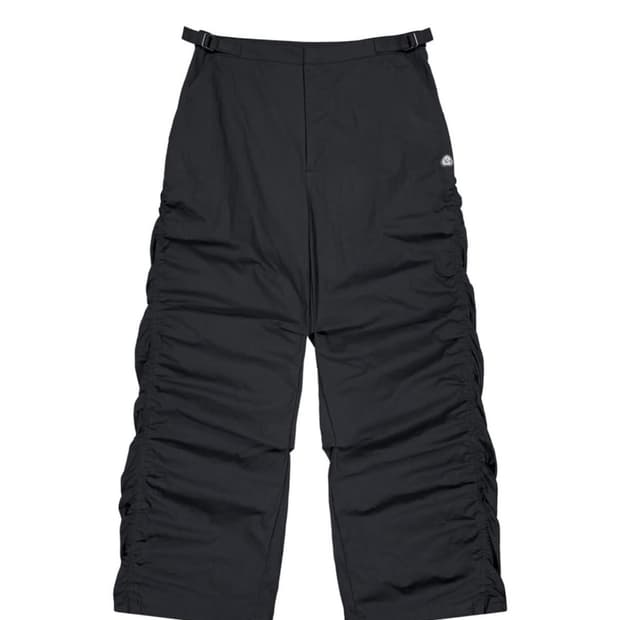 코이세이오 퍼커링 팬츠 블랙 0사이즈