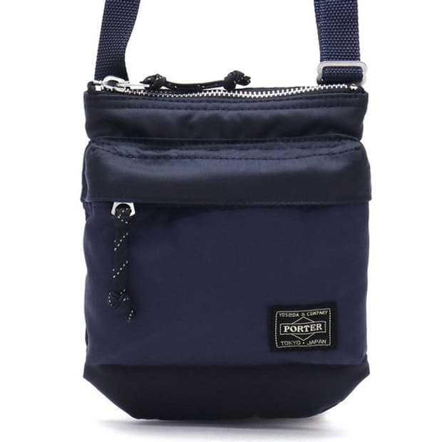 포터 숄더 파우치 크로스백 네이비