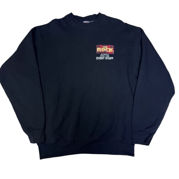 빈티지 90s 영화 더록 THE ROCK 프로모션 스웻셔츠 맨투맨 XL