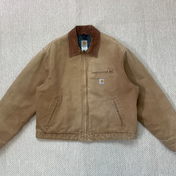 칼하트 J01 BRN usa 디트로이트 자켓 