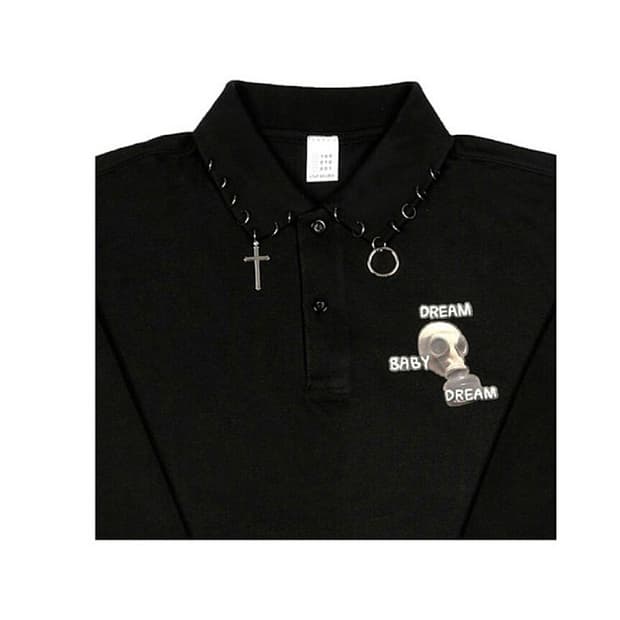 클럿스튜디오 피어싱 링 롱슬리브 pk 카라티