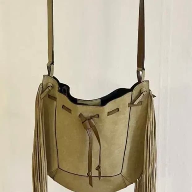 이자벨마랑 Isabel Marant 스웨이드 태슬 백