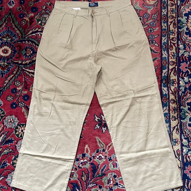 80-90s 폴로 올드라벨 썸머 치노