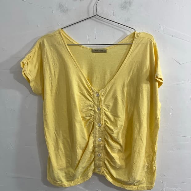 shirring cardigan