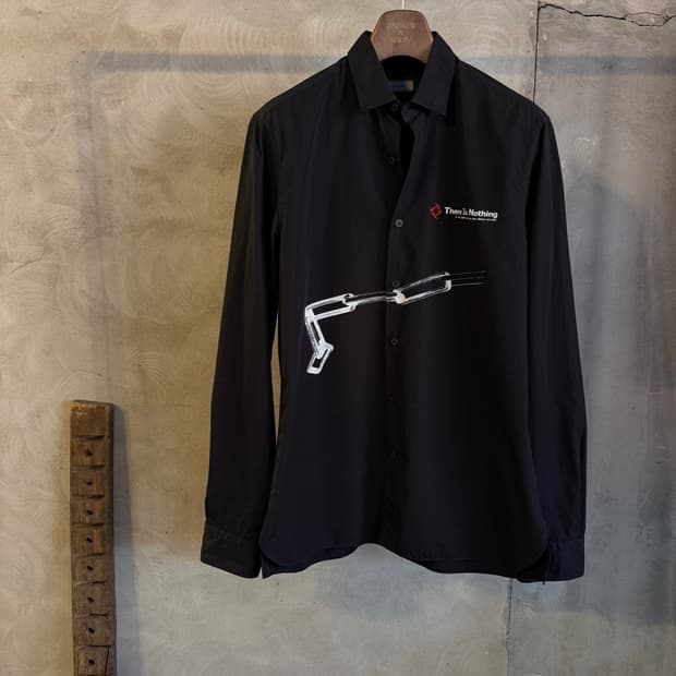 랑방 그래픽 셔츠 100