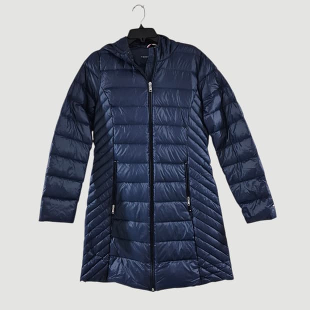 [66]타미힐피거 여자 프리미엄 덕다운 경량패딩