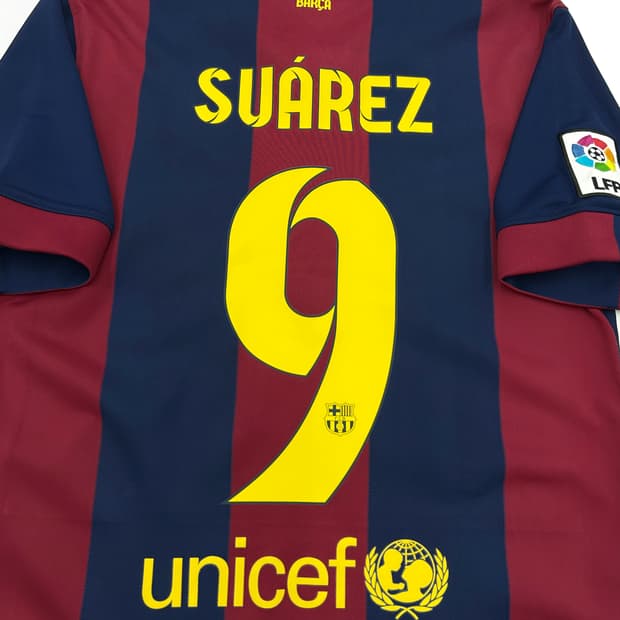 나이키 14-15 FC 바르셀로나 홈 리그킷 루이스 수아레