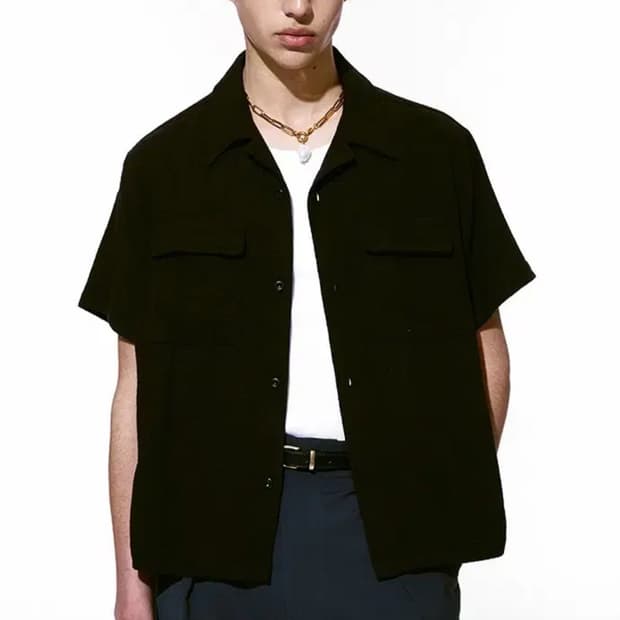 (XL) 남성용 토니웩 Linen Rayon Tweed Shirt