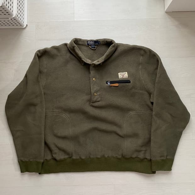 90s 폴로 스포츠맨 플리스 L(105~110)