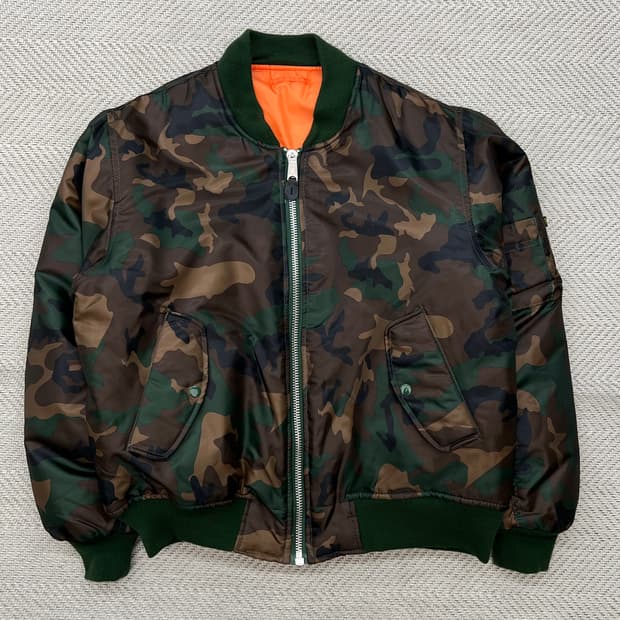 로스코 리버시블 밀리터리 블루종 r2790