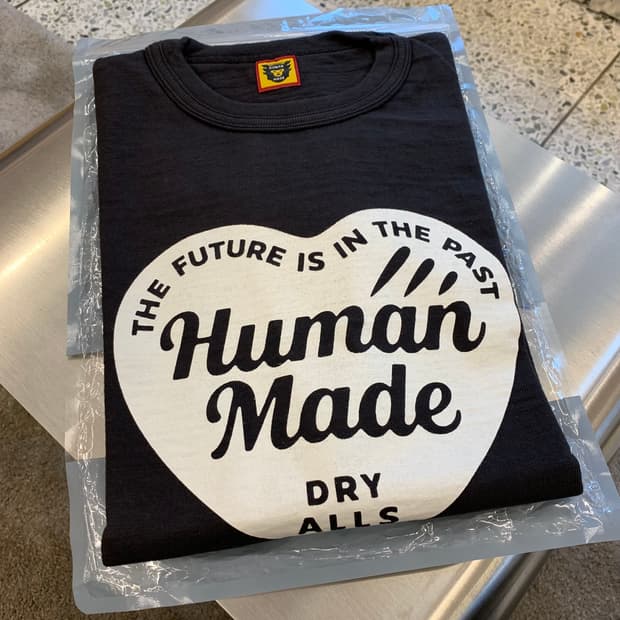 [L] 휴먼메이드 그래픽 티셔츠 화이트하트 #6