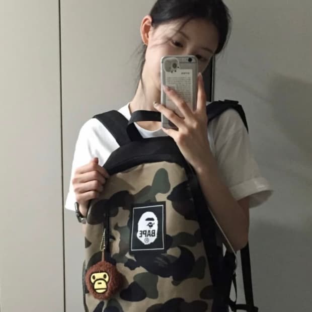 베이프 가방 백팩 잡지부록 정품