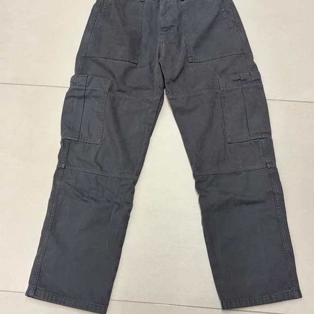 자라 그레이 카고 팬츠