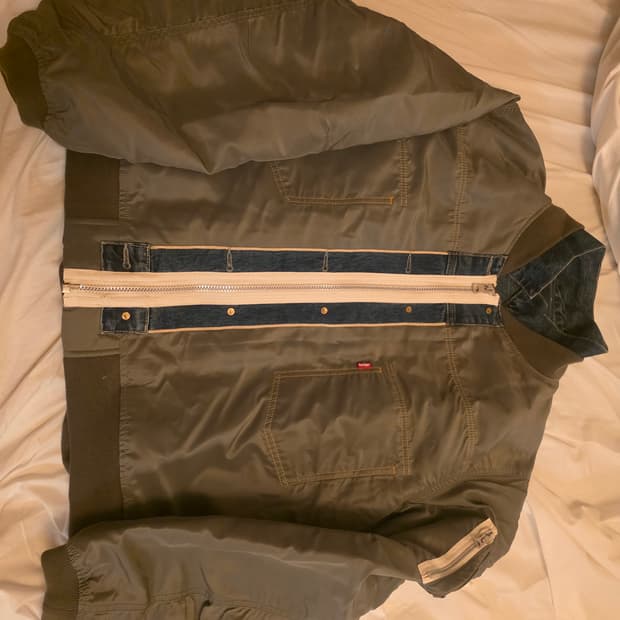 리바이스 x 사카이 데님 블루종 4사이즈