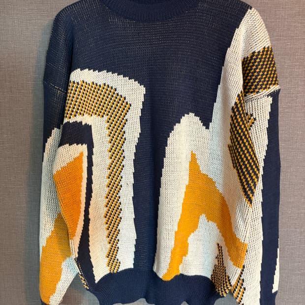 발렌티노 Valentino 패턴 니트 