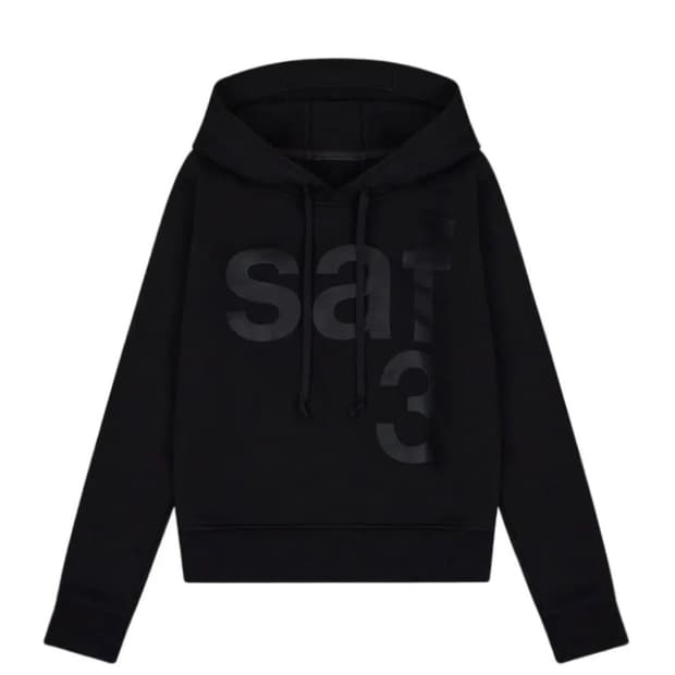 사파리스팟  1/2 Basic Safari Hoodie (Black)