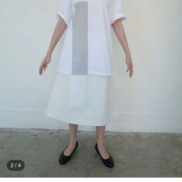 구해요) Eonts Ne- sleeve tshirt white