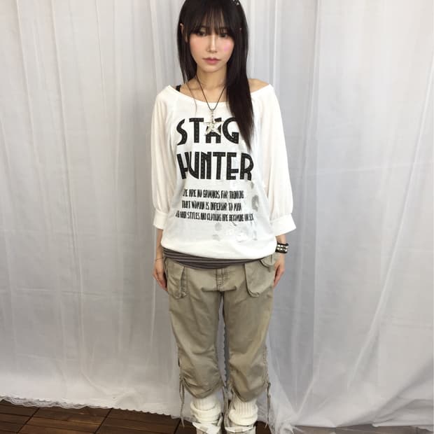 TRUSTY Stag Hunter Y2k Graphic Tee