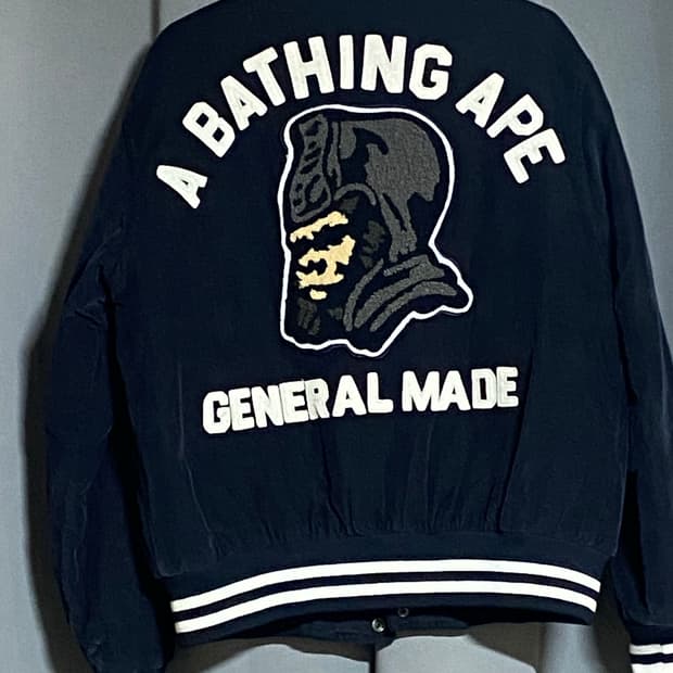 빈티지 베이프 제너럴메이드 코듀로이 바시티