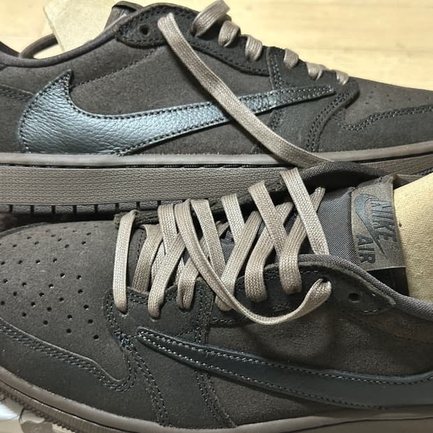 조던 스캇 1 로우 다크 모카 (새상품)