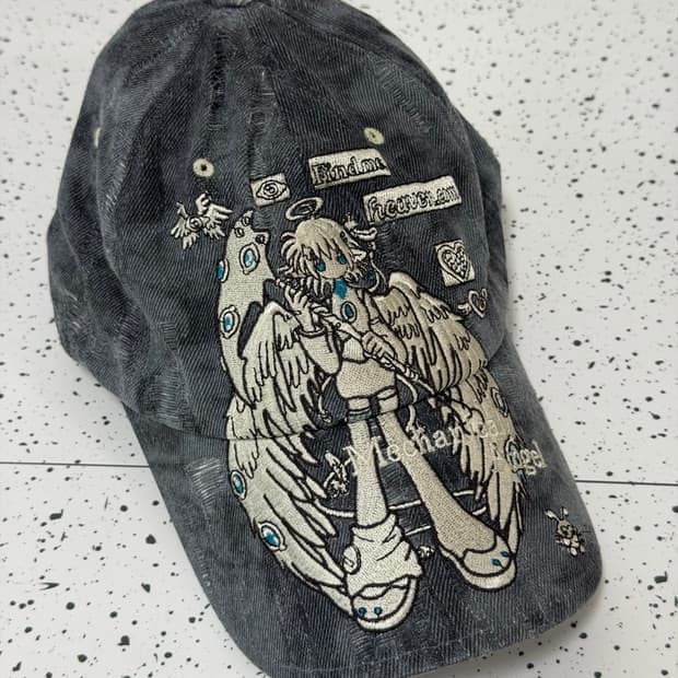 유쓰배쓰 YB X Oliwa Ball Cap 볼캡 차콜
