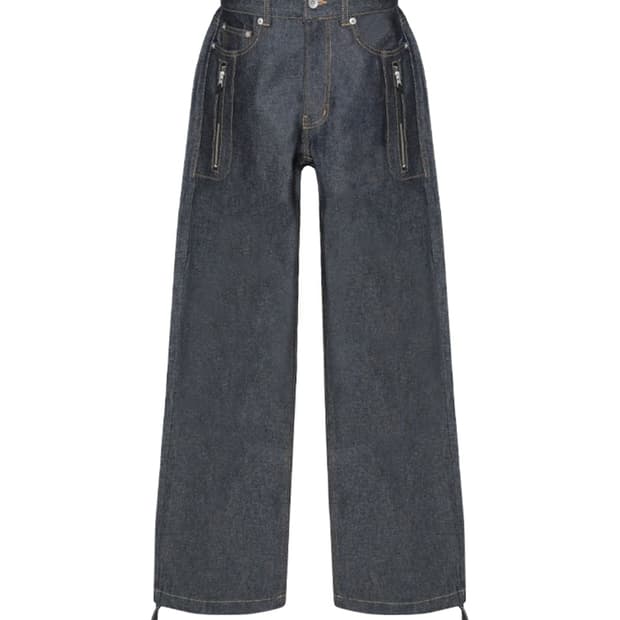 MJD LOW-RISE DUAL ZIP DENIM INDIGO
 M사이즈