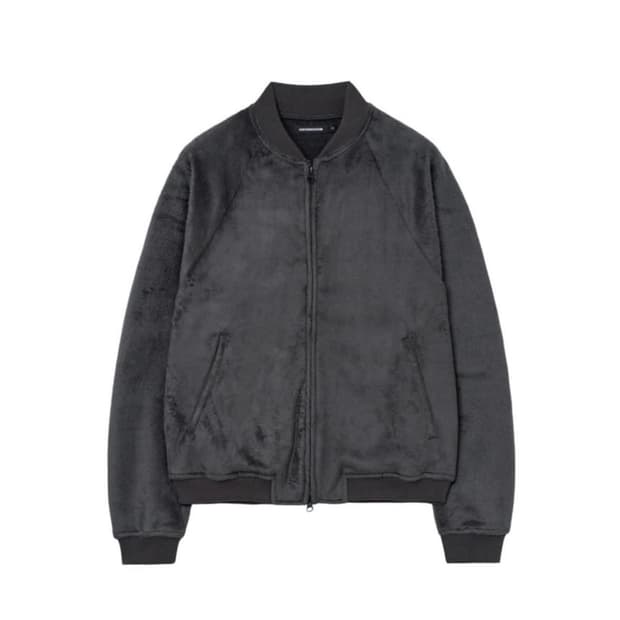 해칭룸 헤어리 자켓 차콜 4