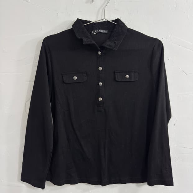 elega ncia pk slim knit top