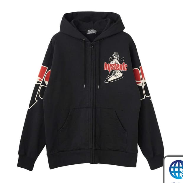 히스테릭 글래머 플레어 로고 m