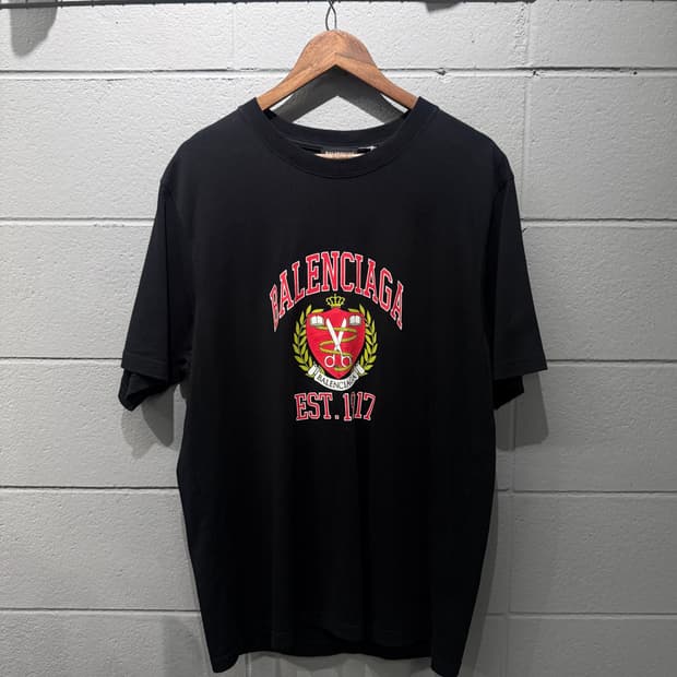 발렌시아가 반팔티 XXL