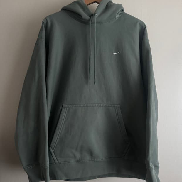 나이키NRG 솔로스우시 풀오버 후드티 클레이그린 XL