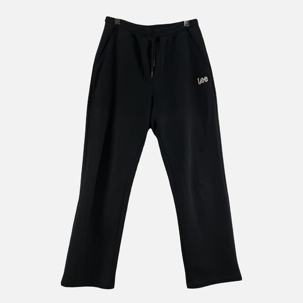LEE 블랙 남자 트레이닝 바지 M N4397