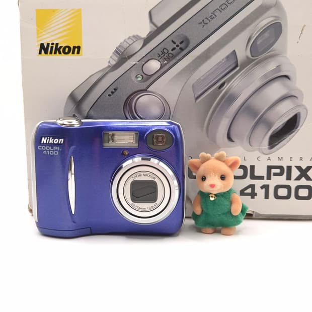 풀박💙 니콘 쿨픽스 Coolpix 4100 블루
