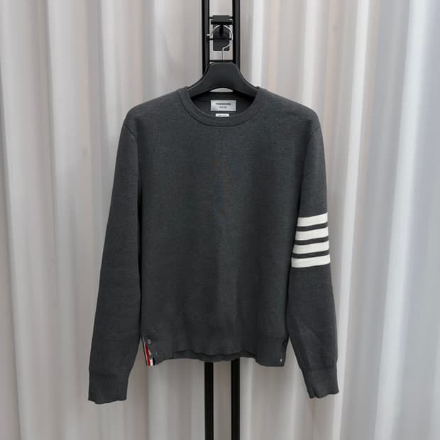 [4] 톰브라운 밀라노스티치 니트 그레이