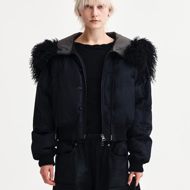 Matinkim 마뗑킴 FUR HOODY BOMBER JUMPER