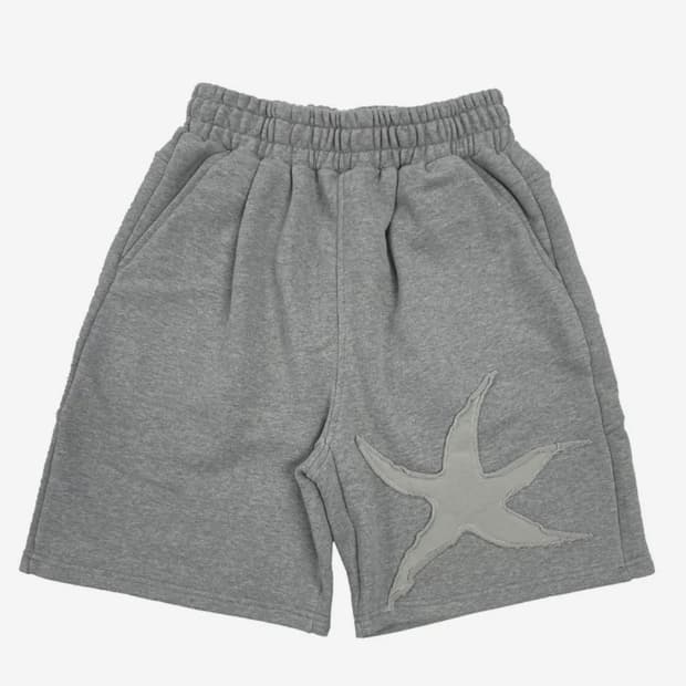TCM starfish half sweat pants (grey)