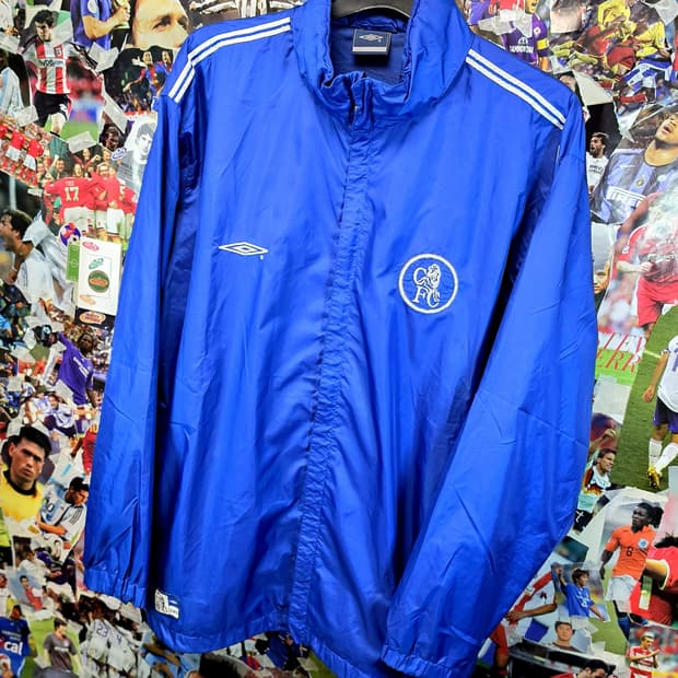 엄브로 00s 첼시 바람막이 트랙자켓