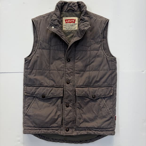 리바이스 퀄팅 베스트