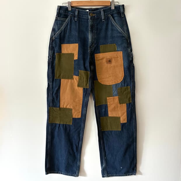 칼하트 패치워크 팬츠
