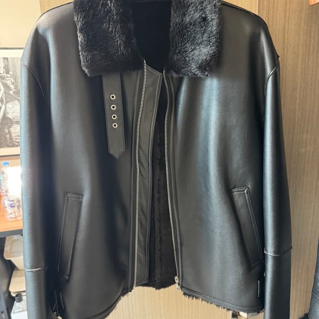 드로우핏 오버핏 무스탕 XL