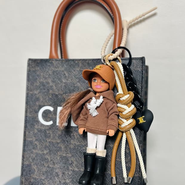 (23)바비키링 정품USA 마텔사 바비인형 커스텀키링