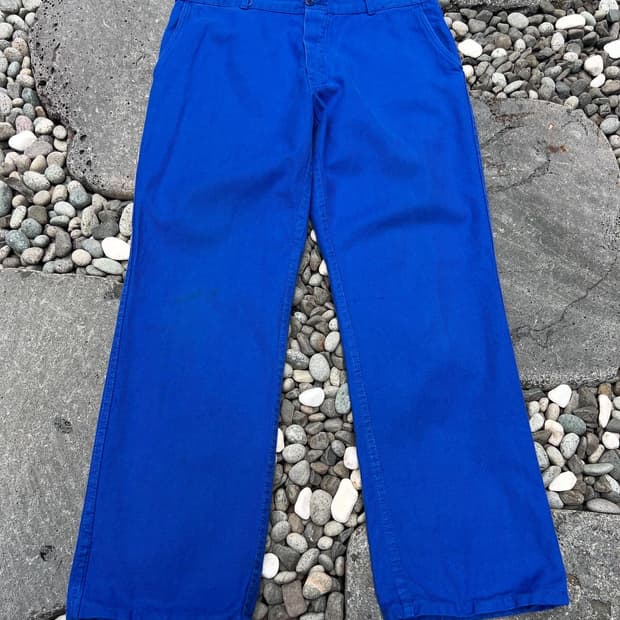 (35인치)OLD VINTAGE BLUE FRENCH 빈티지프렌치워크팬츠