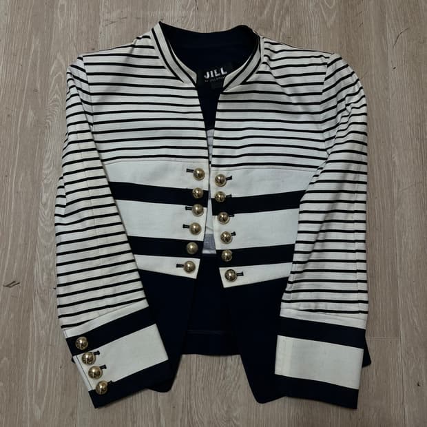 질스튜어트 JILLSTUART 여성 스트라이프 자켓 M