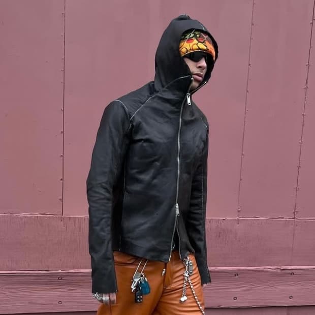 잠바렛 - 24FW 레더 헨릭슨 후디