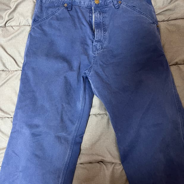 에이타 카펜터팬츠 s 블루