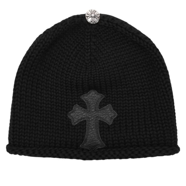 크롬하츠 크로스 코튼 비니