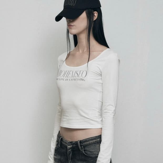 보헤미안서울 롱슬리브 화이트