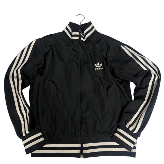 Adidas Big Logo Track Jacket Black